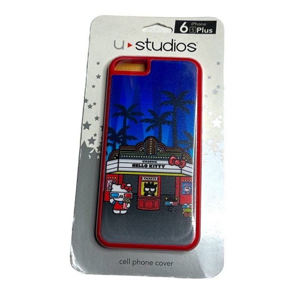 Universal Studios U-Studios Hello Kitty Starring In Movies iPhone 6S Plus Cover - Picture 1 of 1